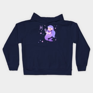 Pisces Mermaid Kids Hoodie